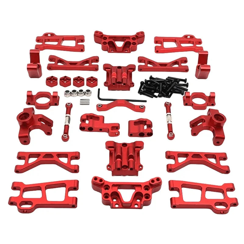 UDIRC 1/16 GR M16 RC CAR METAL Αναβάθμιση αναβάθμισης - όπλα & μπροστά/πίσω κύπελλα