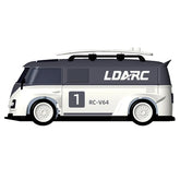 LDARC V64 Racing Van - 1:64 Scale 2.4GHz RWD RC Flat Road Vehicle - Makerfire