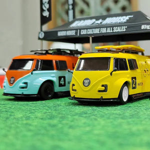 LDARC V64 Racing Van - 1:64 Scale 2.4GHz RWD RC Flat Road Vehicle - Makerfire