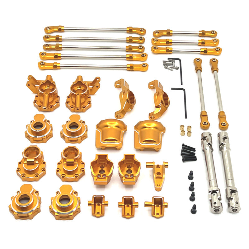 WLTOYS 1/10 104006, 104010, 104020, 104026 auto RC - Parti di aggiornamento metallico durevoli e ad alte prestazioni