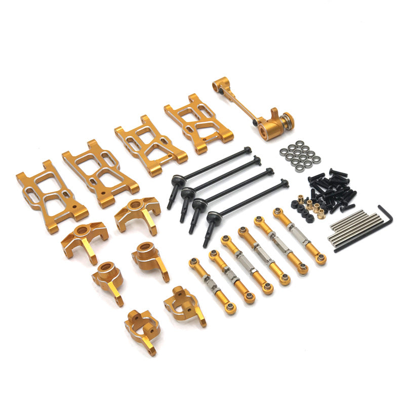 Wltoys 1/14 144010, 144001, 144002 e 1/12 124017, 124016, 124018, 124019 Auto RC - Kit di aggiornamento Metal