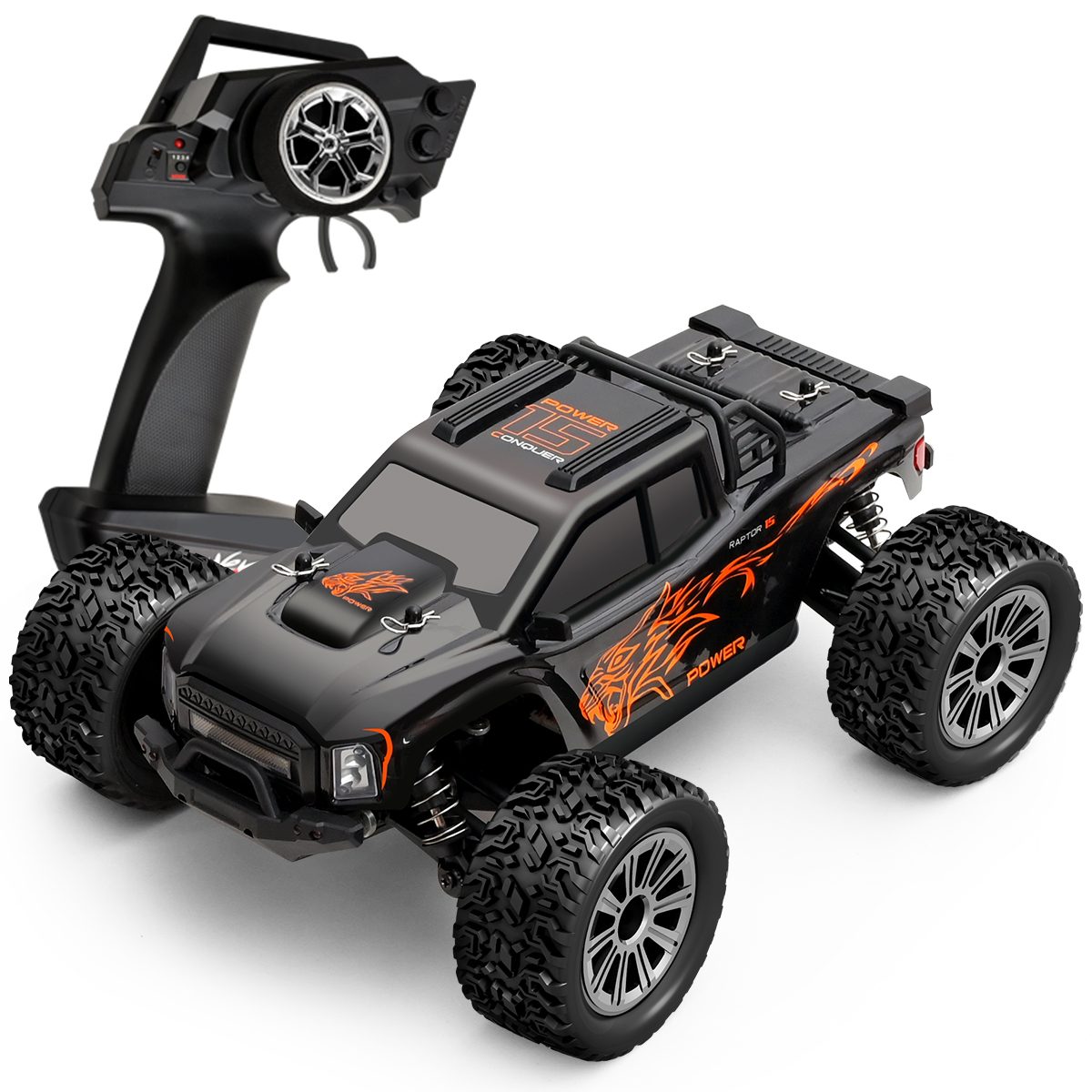 WLtoys 164018 1/16 4WD RC Monster Truck - 35km/h Off-Road