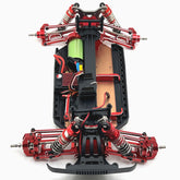 Wltoys & Relalo 1/14 & 1/12 RC CAR Metal αναβάθμιση κιτ με ασημένια επένδυση