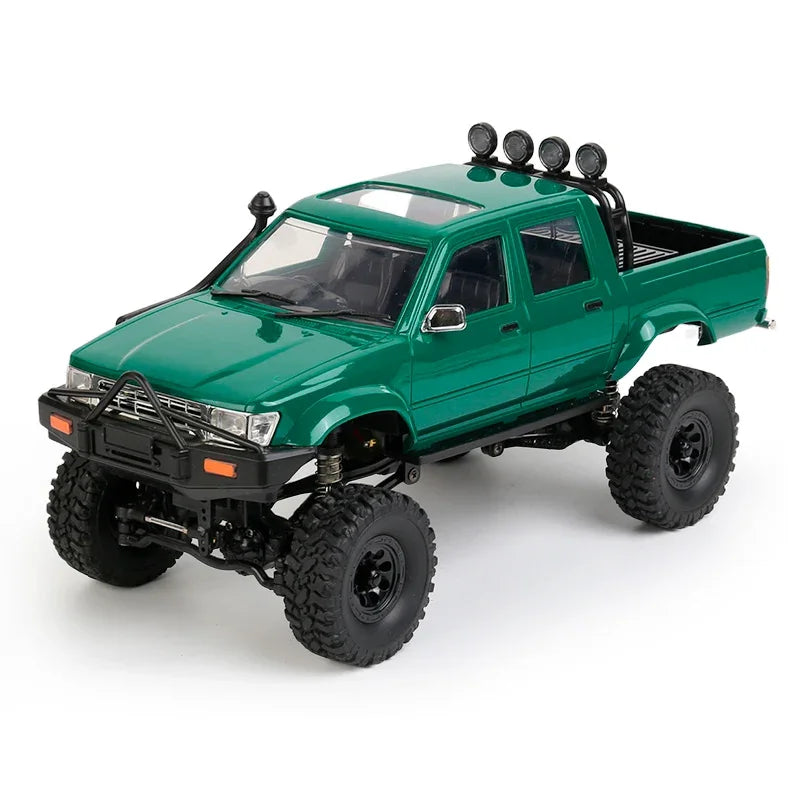 WPL C64-1 1/16 スケール 2.4G フルプロポーショナル 10 km/h 4WD RC オフロード クライミングカー