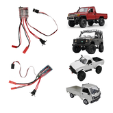 WPL MN RC ESC Upgrade - 20A/30A Brushed, Bidirectional with Brake