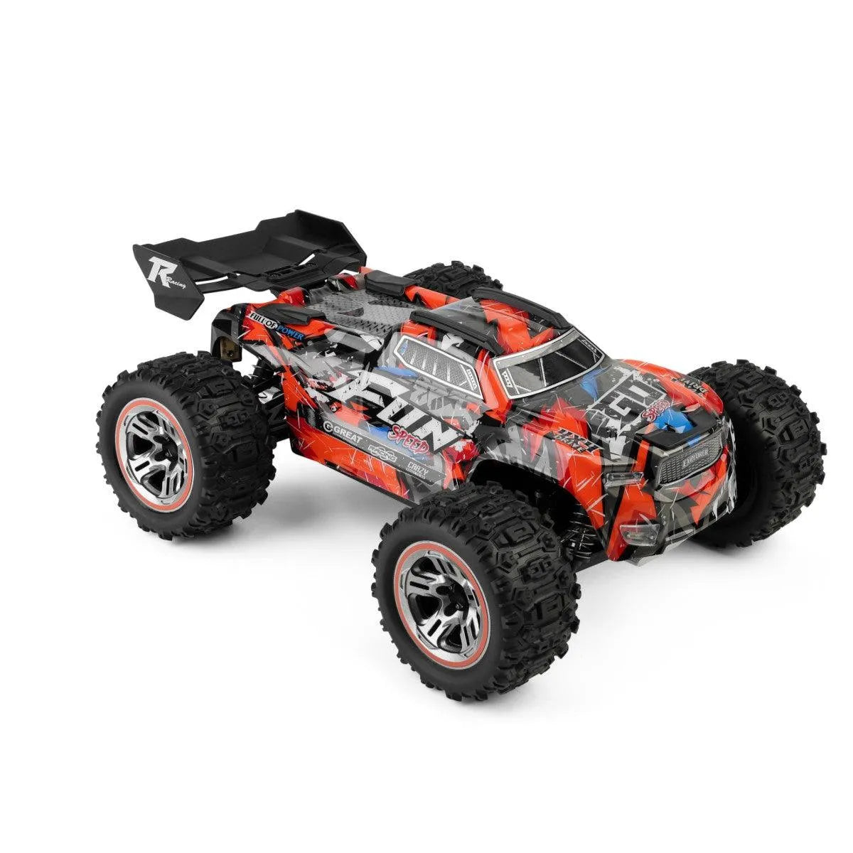 WLTOYS 184008 1/18 60KM/H Brushless 4WD 2.4G Three-in-one Electric BigFoot Truck - Makerfire