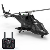 YuXiang F02S AirWolf 1:12 GPS RC Helicopter - Dual Brushless, Optical Flow, RTF