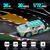 Bravomonster Micro Drift RC CAR 1:72 Κλίμακα πλήρους αναλογικής 2.4GHz RTR με FPV