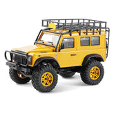 FMS FCX24M 1/24 Scale RC Car 4WD 2.4G Authorized by Range Rover Camel Trophy Edition Rock Crawler Off-Road Climbing Truck Vehicles LED Lights