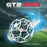 GT2 Pro - 200mm Drone Soccer Flyball Mini Drone - 1404 Brushless Motor & RGB LED Lights
