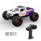 UDIRC 1611 1/16 4WD RC Truck – 30km/h High-Speed Off-Road Car with LED Lights & Oil-Filled Shocks