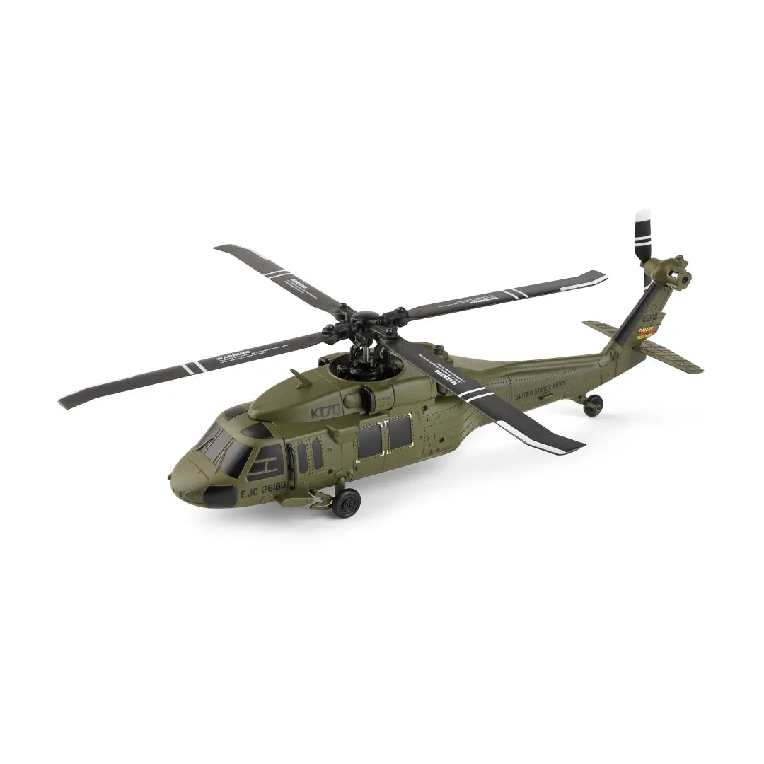 WLTOYS XK K170 - RC Helicopter BlackHawk UH-60L 260mm 2.4G&4-Channel 1106 Brushless Motor