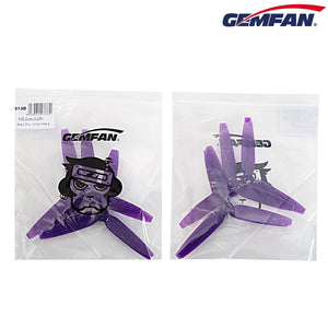 GEMFAN 513D-PC 3-Blade 5mm propeller for 2206-2300 KV Motor(Pack of 8) - Makerfire