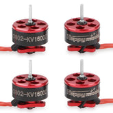 4pcs Happymodel 1-2S SE0802 16000KV/19000KV/22000KV/25000KV Brushless Motors Micro Drone Motor - Makerfire