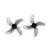 Gemfan 1209-4 31MM Quad Blade 0.8MM/1MM/1.5MM Shaft Propeller for 0802 25000KV Motor(Pack of 16) - Makerfire