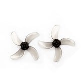 Gemfan 1209-4 31MM Quad Blade 0.8MM/1MM/1.5MM Shaft Propeller for 0802 25000KV Motor(Pack of 16) - Makerfire