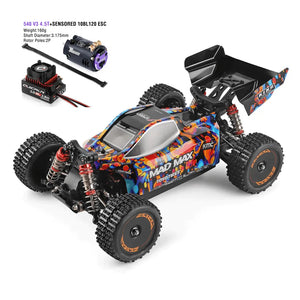 WLtoys 184016 High-Speed 75km/h Electric 4WD 2.4G Brushless Racing RC Car: Perfect for Off-Road Drifting - Makerfire