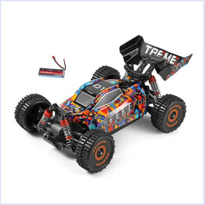 WLtoys 184016 High-Speed 75km/h Electric 4WD 2.4G Brushless Racing RC Car: Perfect for Off-Road Drifting - Makerfire