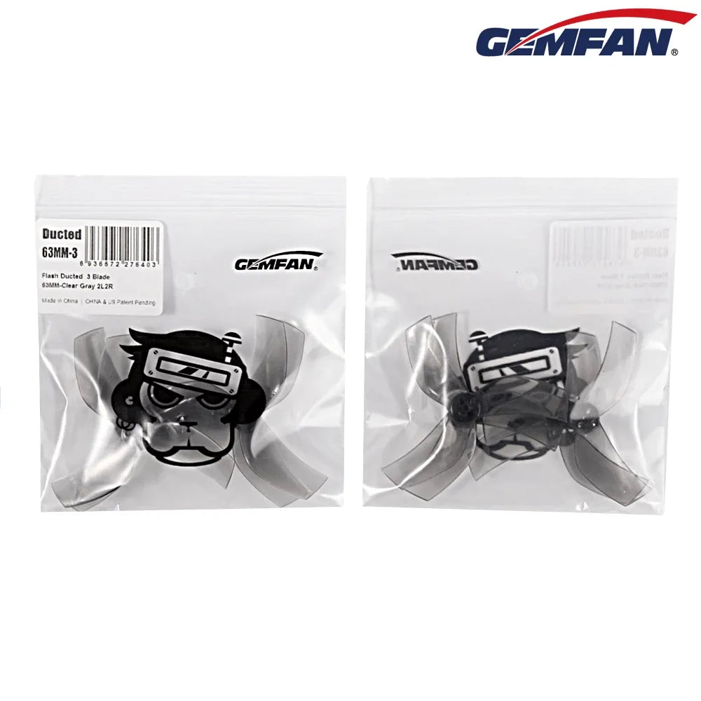 GEMFAN D63 DUCTED 63MM 3 BLADE CINEWHOOP PROPELLER(16pcs) - Makerfire