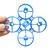 2PCS Makerfire Whoop Frames Wheelbase 75mm with Micro Whoop Canopies for 8020 Motors - Makerfire