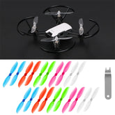Makerfire 20pcs 75mm Propellers 2-Blade Prop CW CCW Replacement Parts for DJI Tello FPV RC Drone