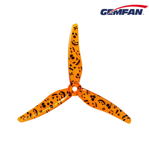 Gemfan Halloween 51466 V2 Three Blade Propeller(Pack of 12) - Makerfire