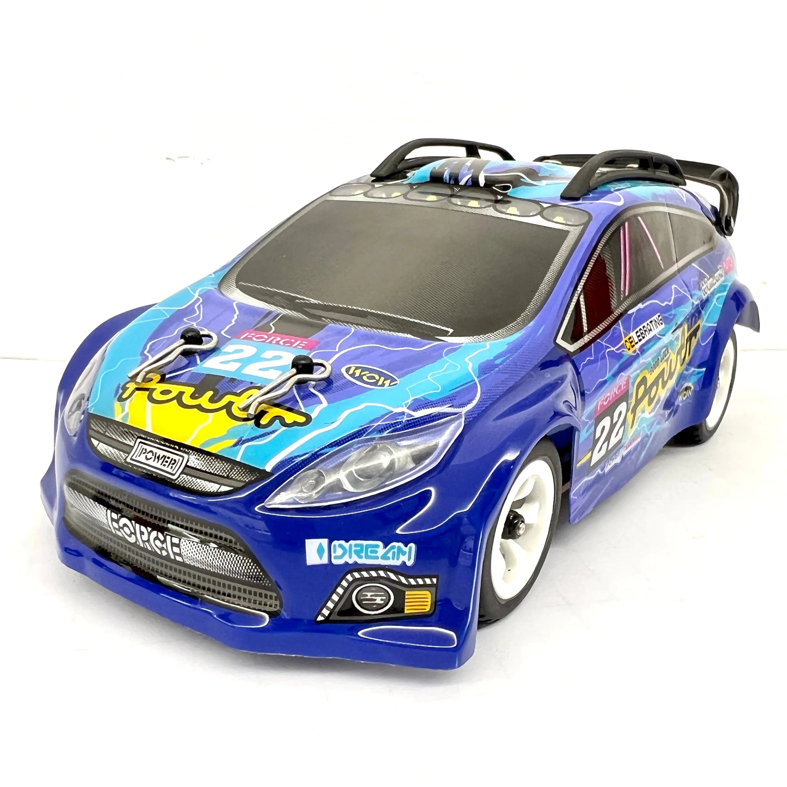 WLTOYS 284010 1/28 2.4G 4WD Brushed RC Rally Car Vehicles RTR Model with Light - Makerfire