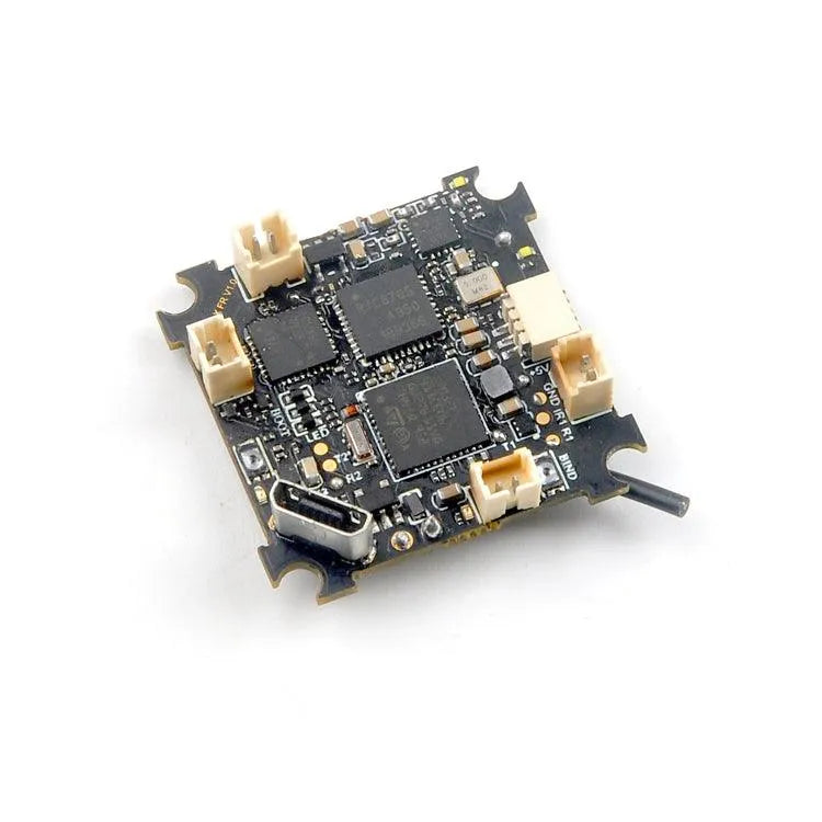 Happymodel BeecoreX FR Brushed F4+ESC +VTX+RX+OSD Flight Controller For Inductrix Tiny Whoop E010 E010S - Frsky Receiver - Makerfire