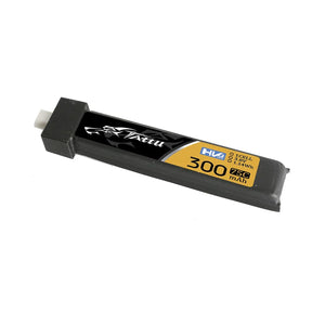 Tattu 300mAh 3.8V High Voltage 75C 1S1P Lipo Battery Pack With BT 2.0 Plug (5pcs) - Makerfire