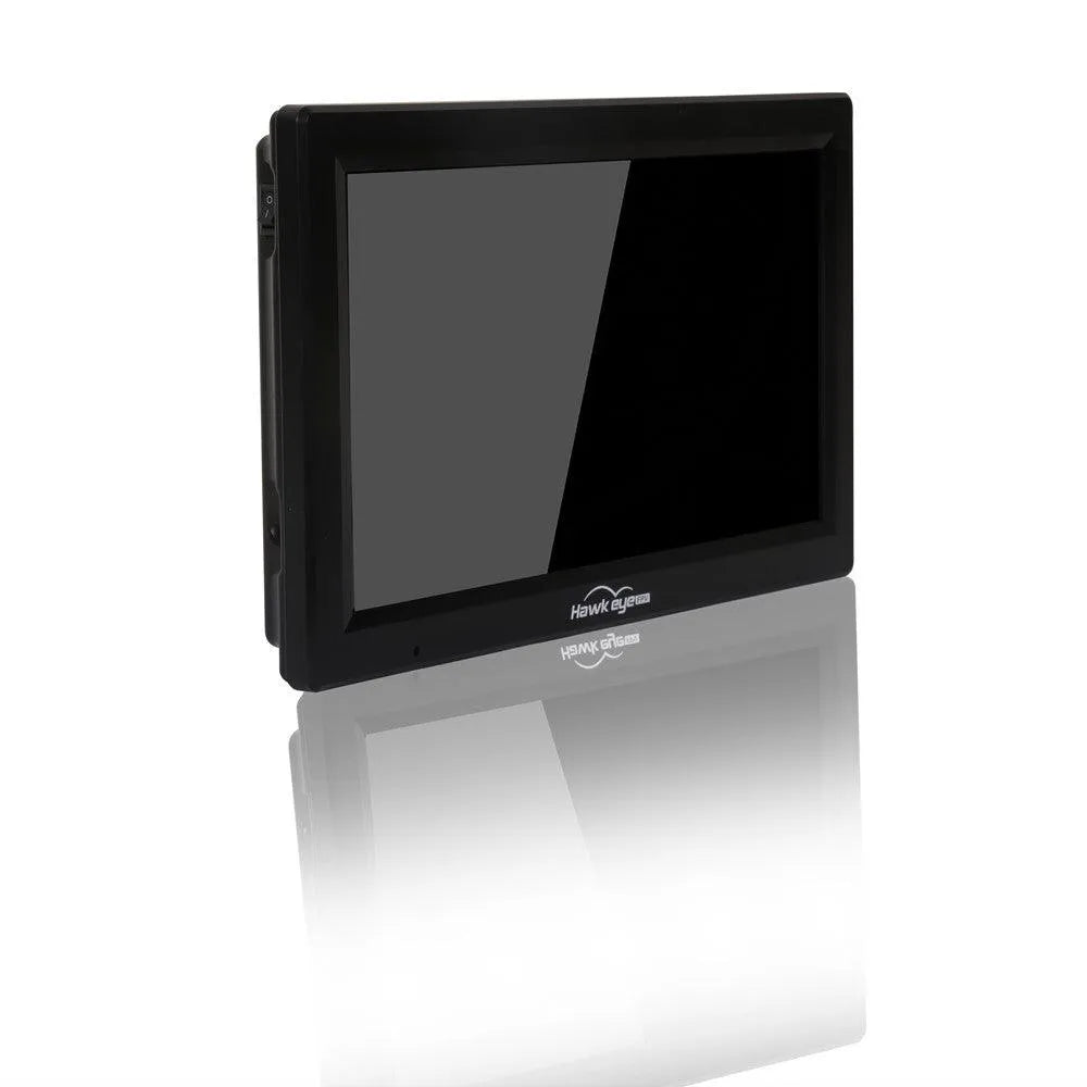 Hawkeye Little Pilot Captain 10 inch IPS 1280x720 1000lux 5.8G 48CH Diversity DVR FPV Monitor 3S-6S for RC FPV Racing - Makerfire