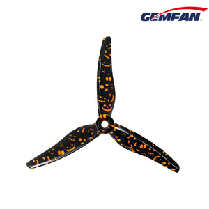 Gemfan Halloween 51466 V2 Three Blade Propeller(Pack of 12) - Makerfire
