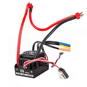 Hobbywing QuicRun-WP-8BL 150A Waterproof Sensorless Brushless ESC for 1/8th Trucks - Makerfire