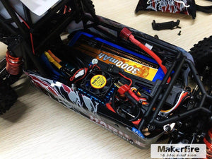 Wltoys 124016 Upgraded V2 90km/h Brushless RC Car with 3S 3000mAh Battery - Makerfire