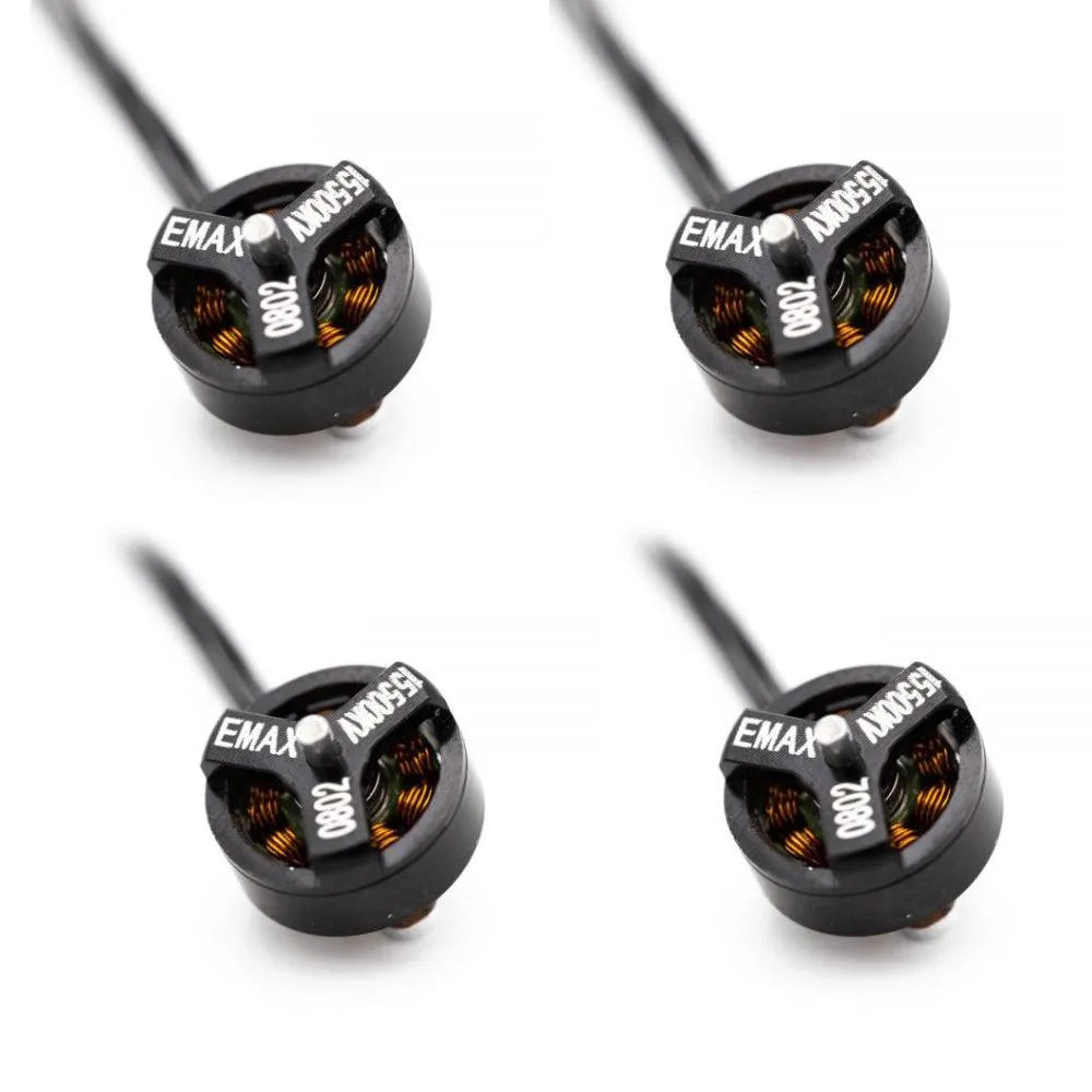 4pcs EMAX 0802 15500KV Brushless Motor For Indoor Racing Drone/Tinyhawk S Performance Part