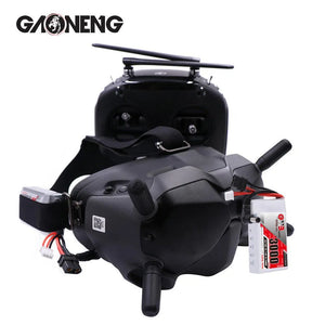 GAONENG 3000mAh 2S LiPo Battery 7.4V 5C with XT60 Plug DC 5.5*2.1mm for Fat Shark Glasses HD Goggles - Makerfire