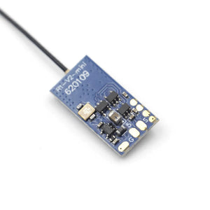 Jumper R1 V2 Mini 2.4GHz 16CH Receiver Over 2KM D16 SBUS Full Range RC Compatible T-Lite T18 T16 T12 T8SG Radio Transmitter - Makerfire
