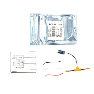 Jumper R1 V2 Mini 2.4GHz 16CH Receiver Over 2KM D16 SBUS Full Range RC Compatible T-Lite T18 T16 T12 T8SG Radio Transmitter - Makerfire