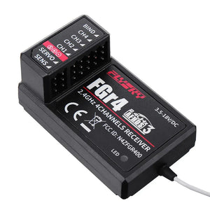 Flysky FS NB4 TR4 2.4G 4CH Noble Radio Transmitter w/ HVGA 3.5" TFT Color Screen for RC Car Boat Models - Makerfire