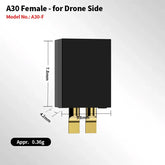 GAONENG/GNB A30 Male & Female Connector for FPV Whoops Quads LiPo Battery(Pack of 10) - Makerfire