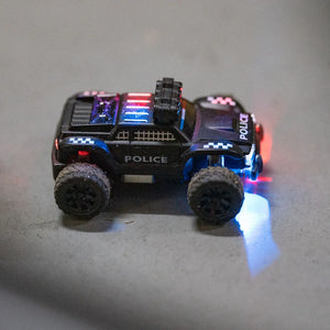 Turbo Racing 1:76 C82 2.4GHz RC Off-Road Truck Car RTR Fully Proportional Steering Police Car - Makerfire