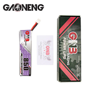 Gaoneng/GNB 3.8V 850mAh 60C 1S HV 4.35V LiPo Battery PH2.0 Plug(Pack of 2) - Makerfire