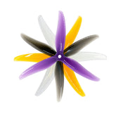 Gemfan Hurricane 5236-3 5 Inch 3-Blade Racing Propeller Powerful for RC Drone FPV Racing(Pack of 16) - Makerfire