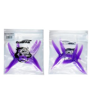 Gemfan Hurricane 5236-3 5 Inch 3-Blade Racing Propeller Powerful for RC Drone FPV Racing(Pack of 16) - Makerfire
