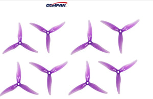 GEMFAN HURRICANE 51477 3 BLADE PROPELLER (Pack of 8) - Makerfire