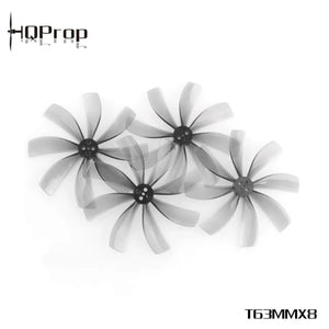 HQProp T63MMX8 Light Grey (4CW+4CCW)-Poly Carbonate - Makerfire