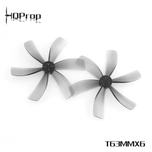 HQProp T63MMX6 Light Grey (4CW+4CCW)-Poly Carbonate - Makerfire