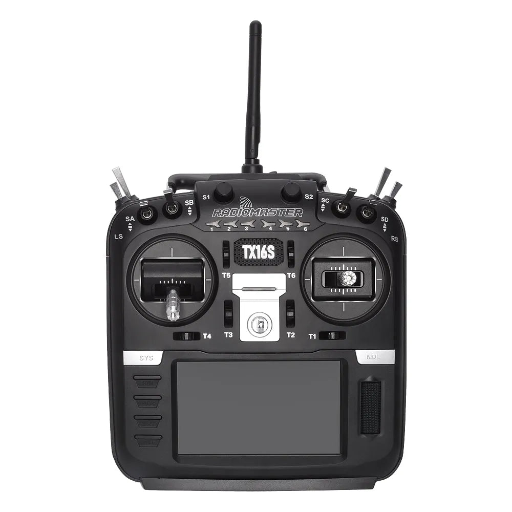 RadioMaster TX16S Hall Sensor Gimbals 2.4G 16CH Multi-protocol RF System OpenTX Mode2 Transmitter with TBS MicroTX V2 - Makerfire