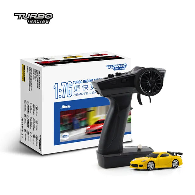 Turbo Racing 1:76 C71 Sport RC Car Limited Edition & Classic Edition With 3 Colors Mini Full Proportional RTR Kit Toy - Makerfire
