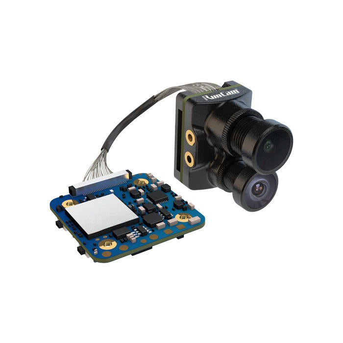 RunCam Hybrid 4K 30fps FOV 145 Degree HD Recording DVR Dual Lens Mini FPV Camera Low Latency Single Board for RC Racing Drone