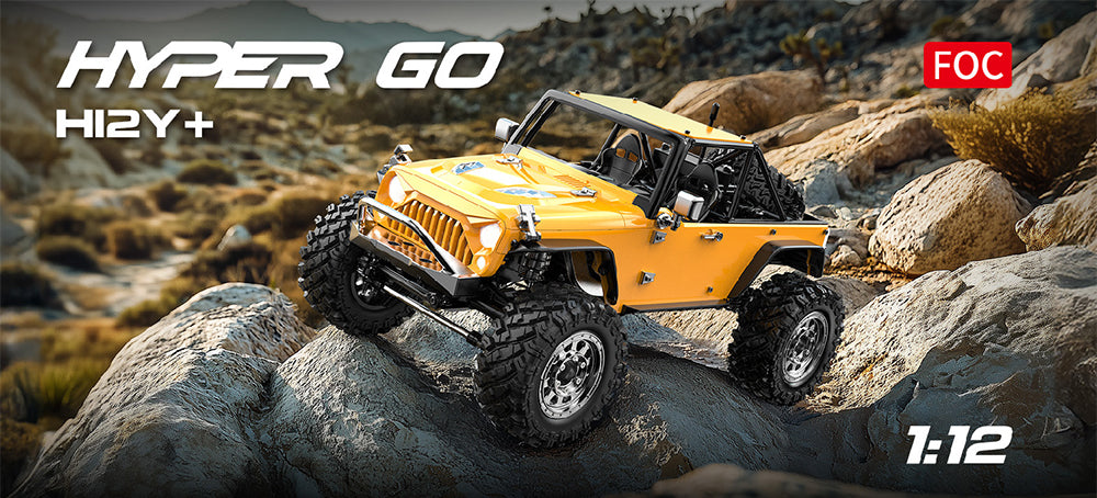 MJX Hyper Go H12Y Series Coming Soon! The Next-Generation 1/12 Scale RC Crawler